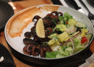 Lounge Kitchen & Bar - Baby octopus salad