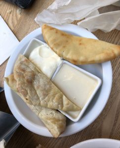 Miznon - bread and dip