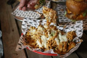 The Beer and Burger Bar - loaded waffle fries