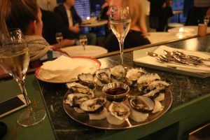 Garcon - freshly shucked coffin bay oysters