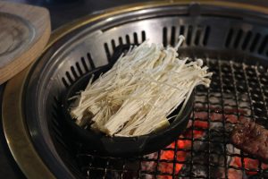 Shinbashi Yakiniku - butter enoki