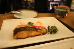 Fujitei - salmon w cod roe mayo