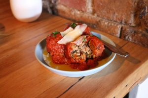 Bowerbird - lamb and eggplant meatballs