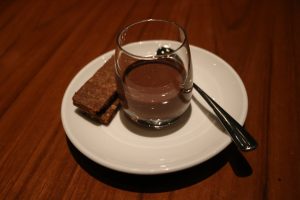 Dinner by Heston - chocolate mousse & biscuits