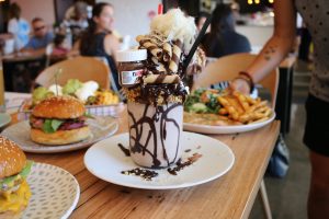 The fish & burger co. - Nutella rocher super shake