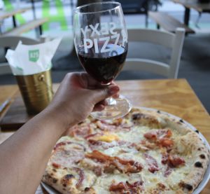 A25 pizzeria - sangiovese on tap