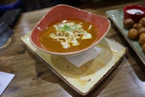 Club Colombia - pumpkin and ginger soup