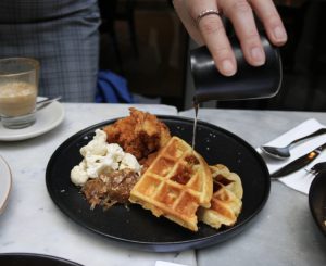Ten Square Cafe - chicken & waffles