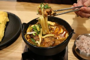 Masizzim - beef stew w udon
