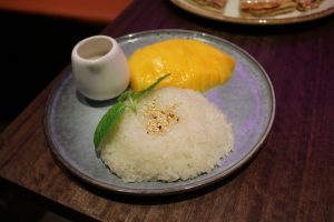Miss Ping's - mango and sticky rice