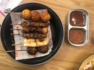 Uncle 8 - skewers and sauces